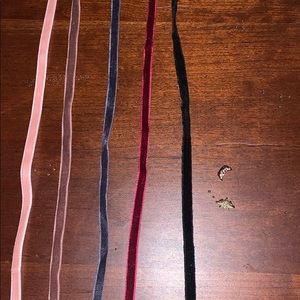 Choker set with interchangeable pendants